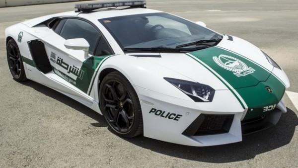 Dubai Police Lamborghini Aventadors