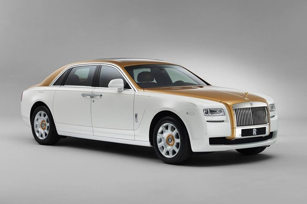 Rolls-Royce Ghost Golden Sunbird