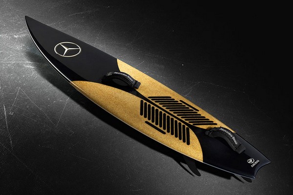 Mercedes Benz surfboard