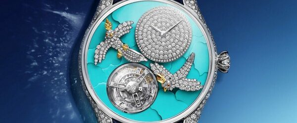 Американский ювелирный дом Tiffany & Co. выпустили часы «Tiffany & Co. Bird On A Flying Tourbillon Watch». В них прошлое темно переплетается с настоящим.  Это первые часы бренда с парящим […]